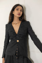 Black Skirt and Coat