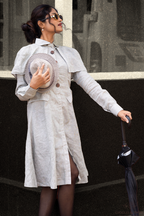 Checked Dress – Lady of the Veranda