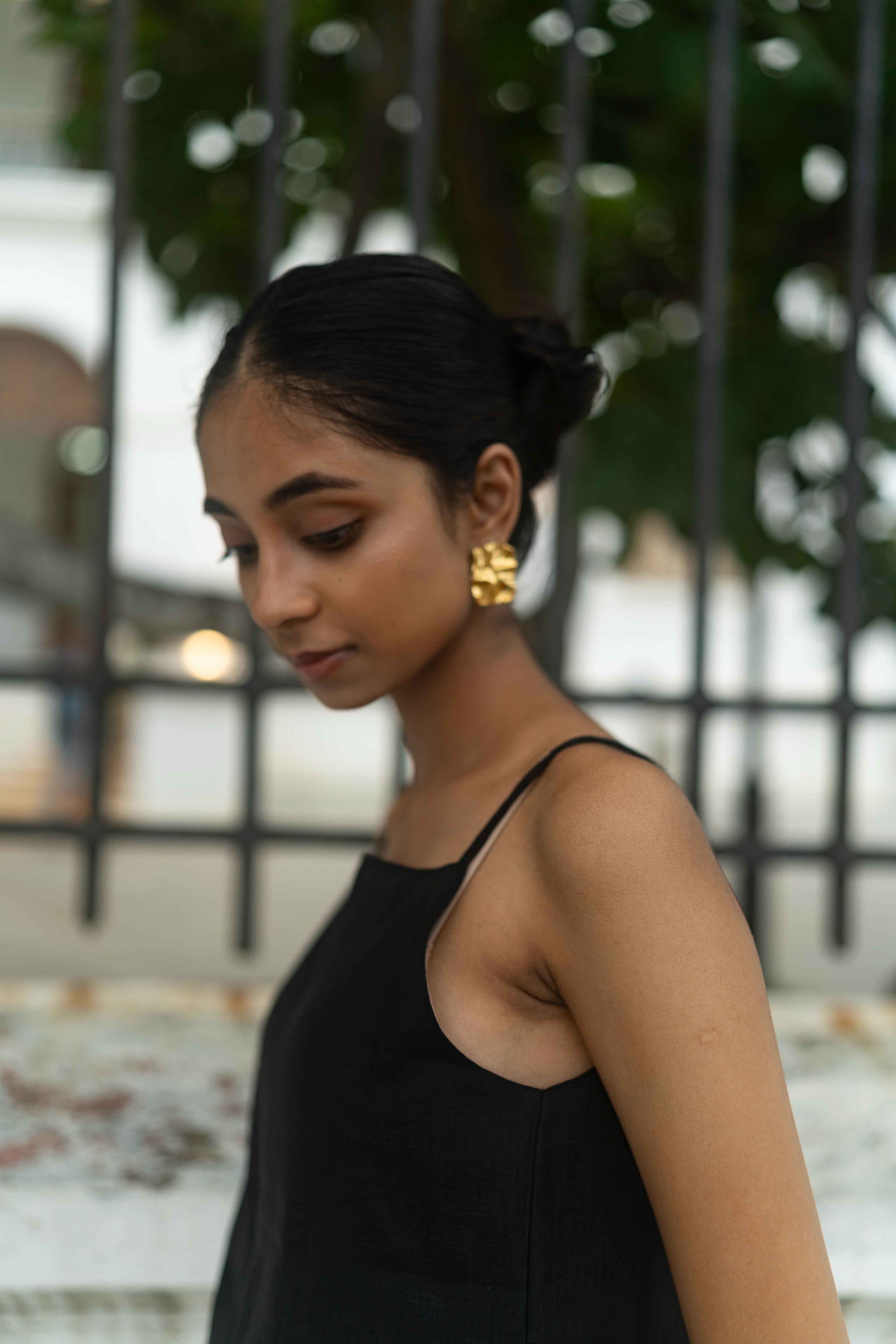 Black Camisole & Slim Trousers