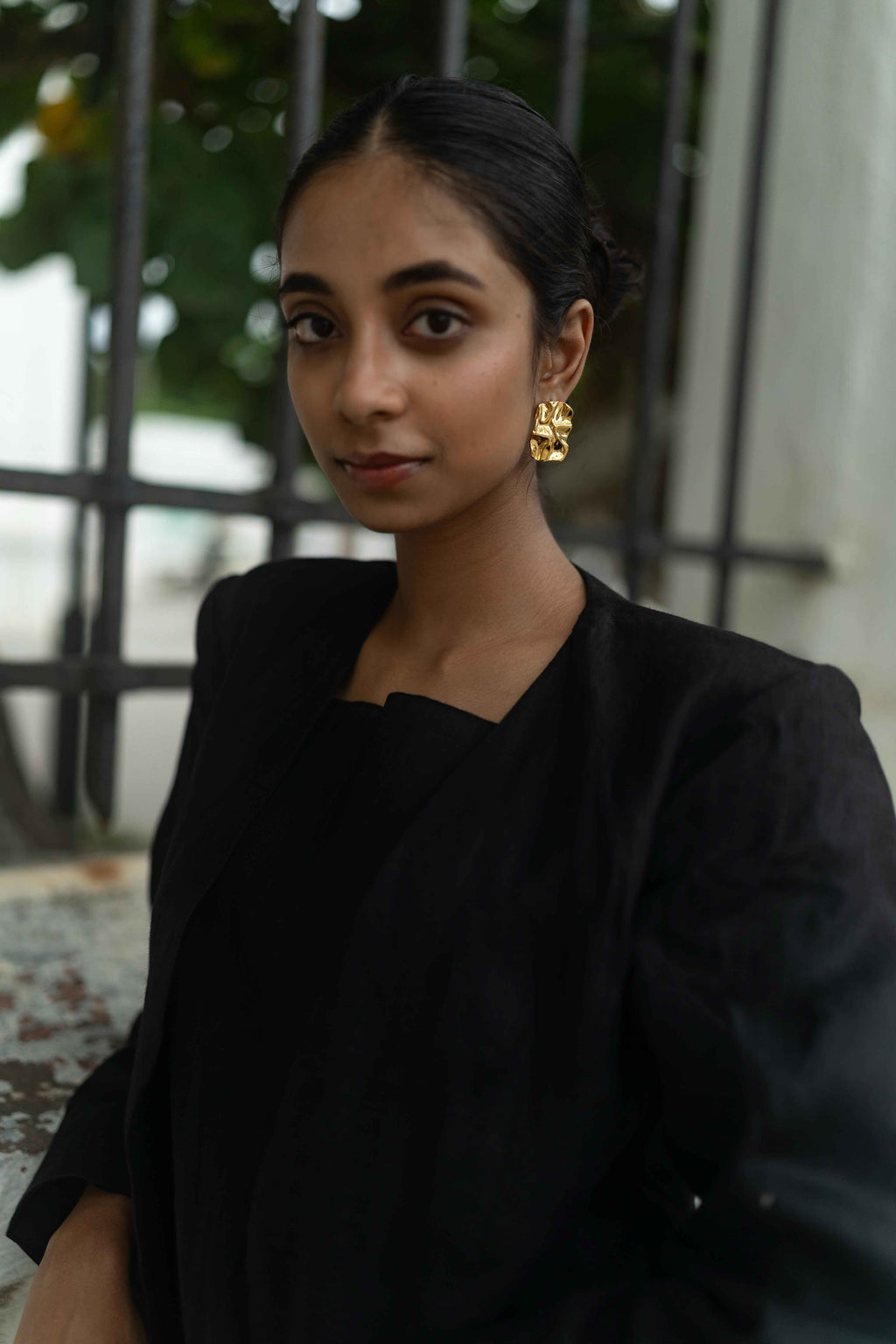 Black Jacket with Top and Pant