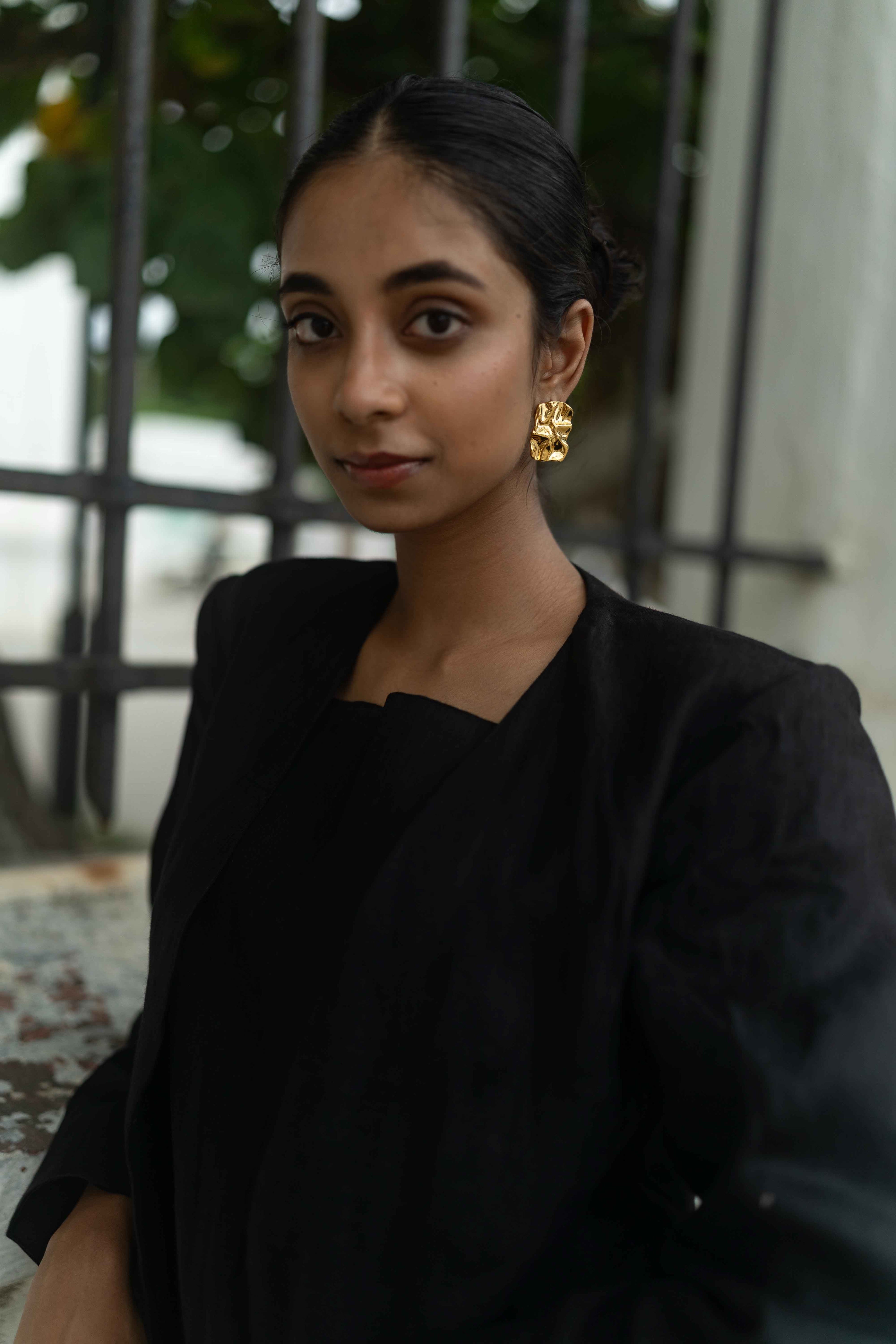 Black Jacket with Top and Pant