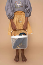 Sun Grain Linen Top & Skirt