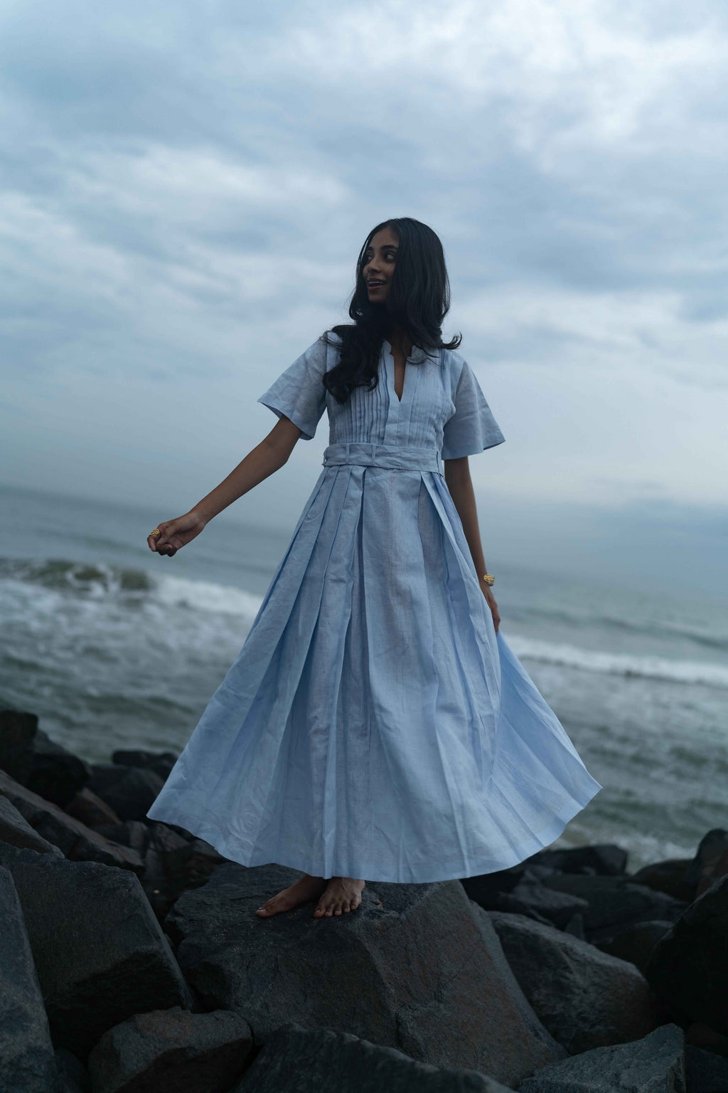 Sky Blue Dress