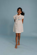 Sand Path Linen Dress