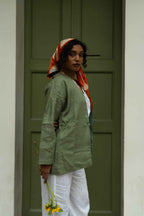 Sage Green Relaxed Jacket