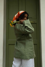 Sage Green Relaxed Jacket