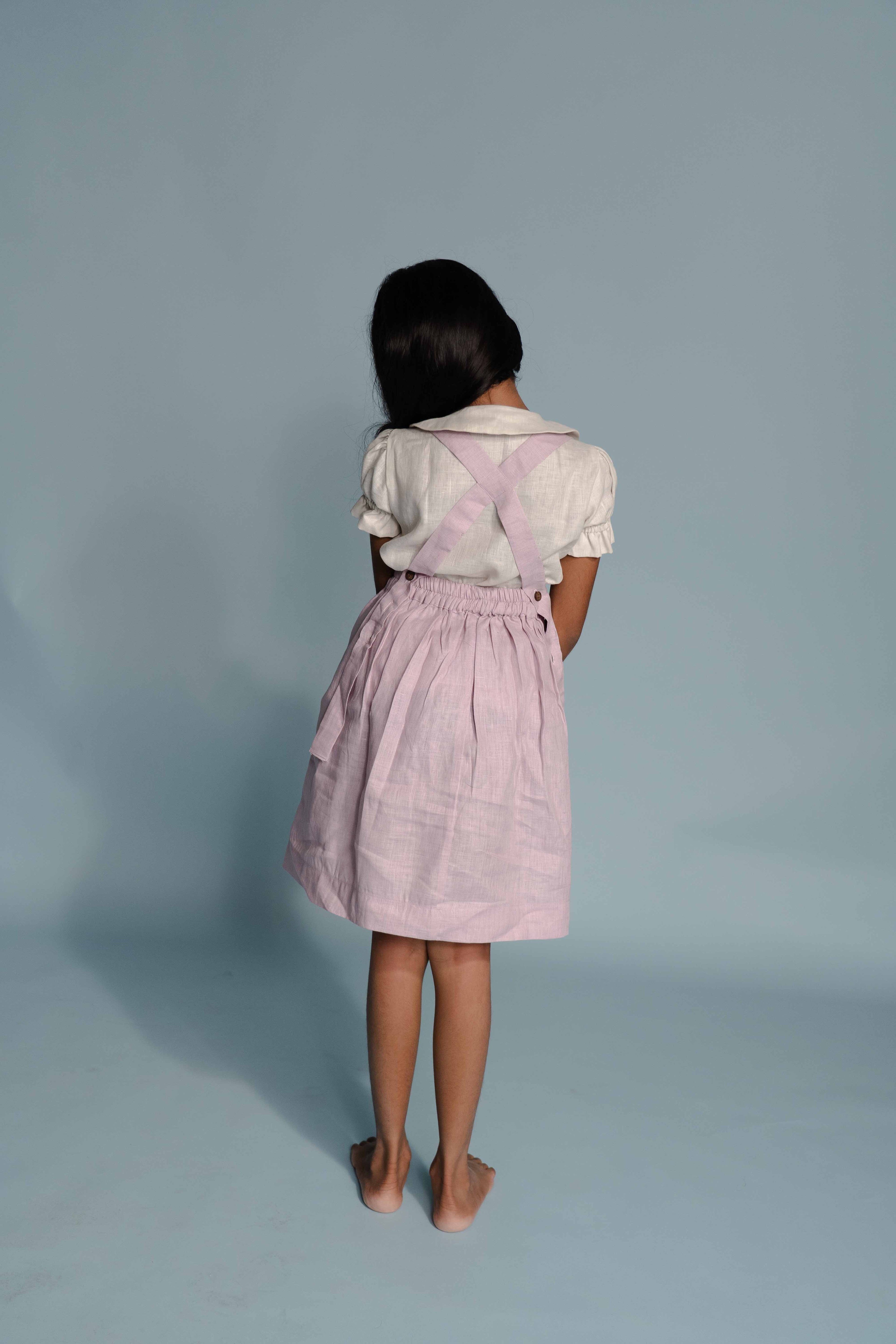 Quiet Lilac Linen Dress