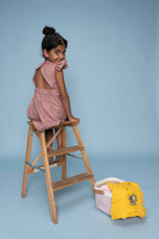 Dust Rose Linen Dress