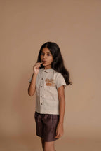 Earth Play Linen Shirt Set