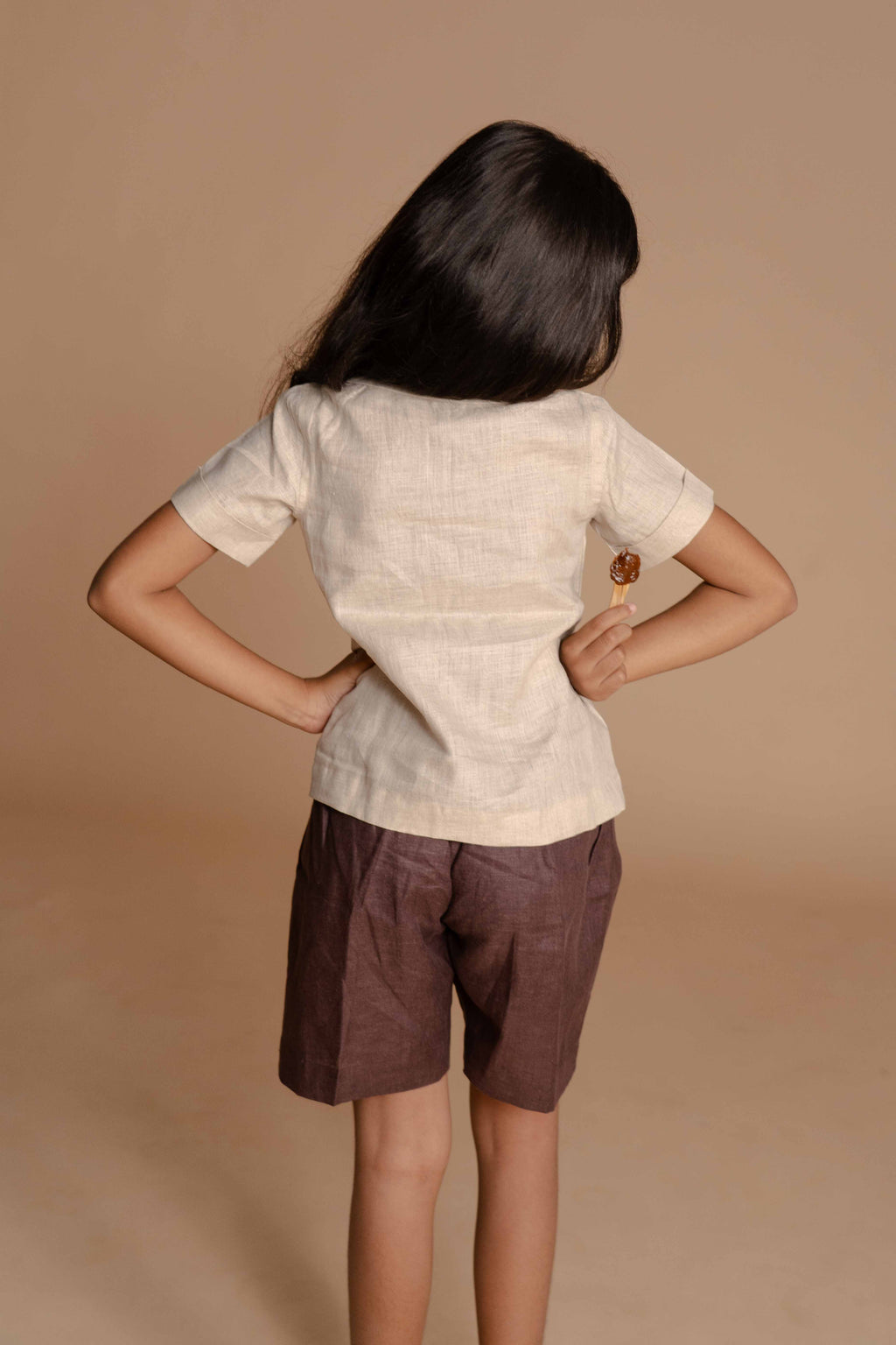 Earth Play Linen Shirt Set
