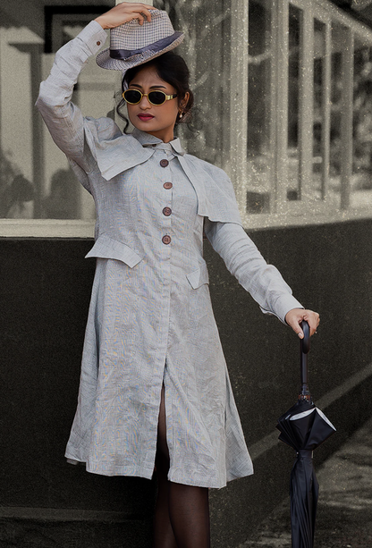 Checked Dress – Lady of the Veranda
